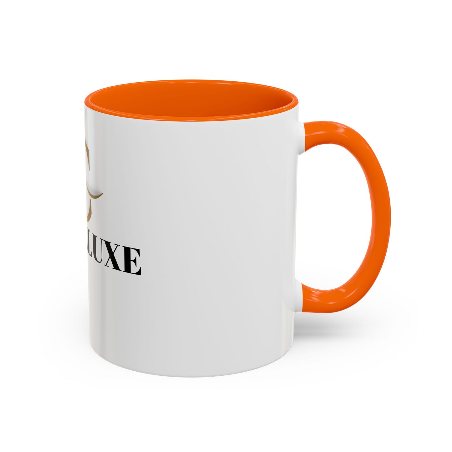 Cladeluxe Logo Accent Coffee Mug – Gold Monogram 11/15oz
