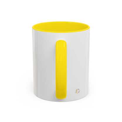 Cladeluxe Logo Accent Coffee Mug – Gold Monogram 11/15oz