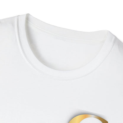Gold Monogram Logo T-Shirt — “Cladeluxe For Original” Designer Tee