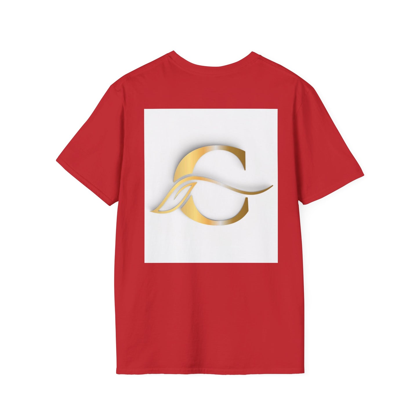Gold Monogram Logo T-Shirt — “Cladeluxe For Original” Designer Tee