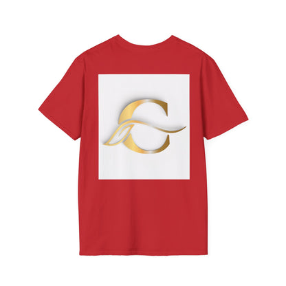 Gold Monogram Logo T-Shirt — “Cladeluxe For Original” Designer Tee
