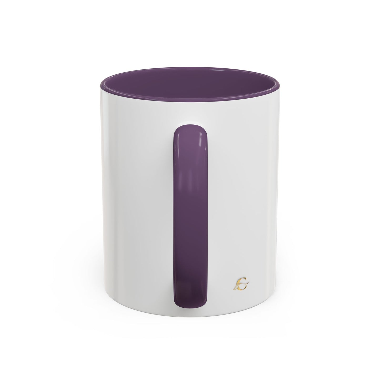 Cladeluxe Logo Accent Coffee Mug – Gold Monogram 11/15oz