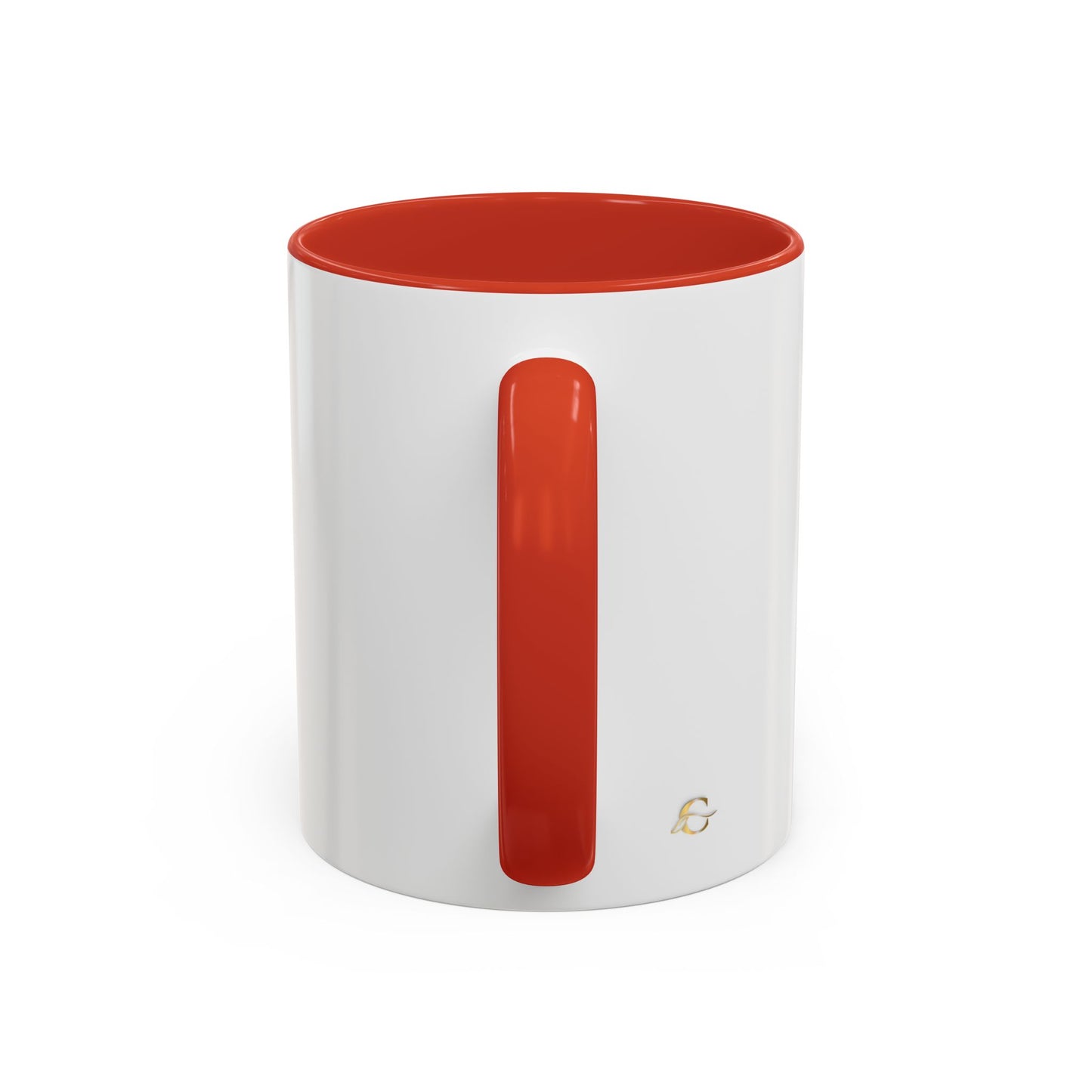 Cladeluxe Logo Accent Coffee Mug – Gold Monogram 11/15oz
