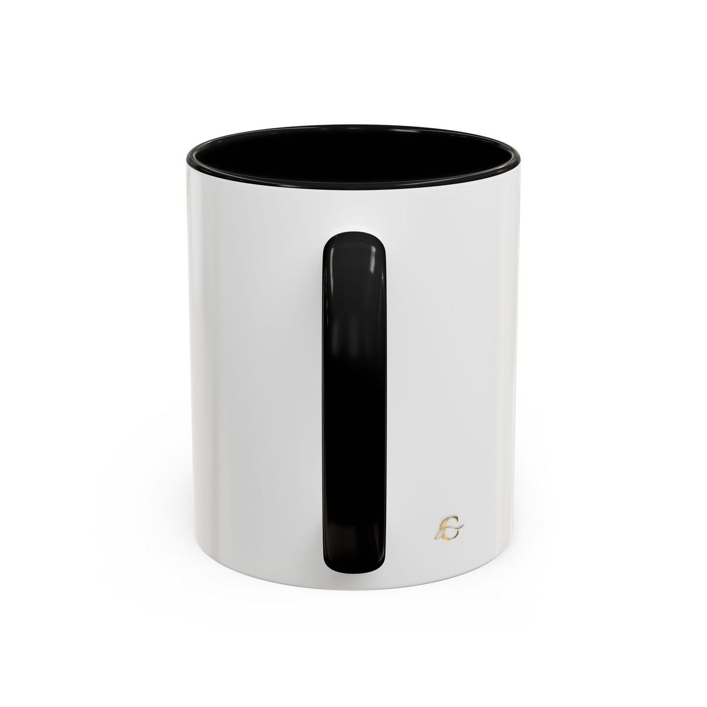 Cladeluxe Logo Accent Coffee Mug – Gold Monogram 11/15oz