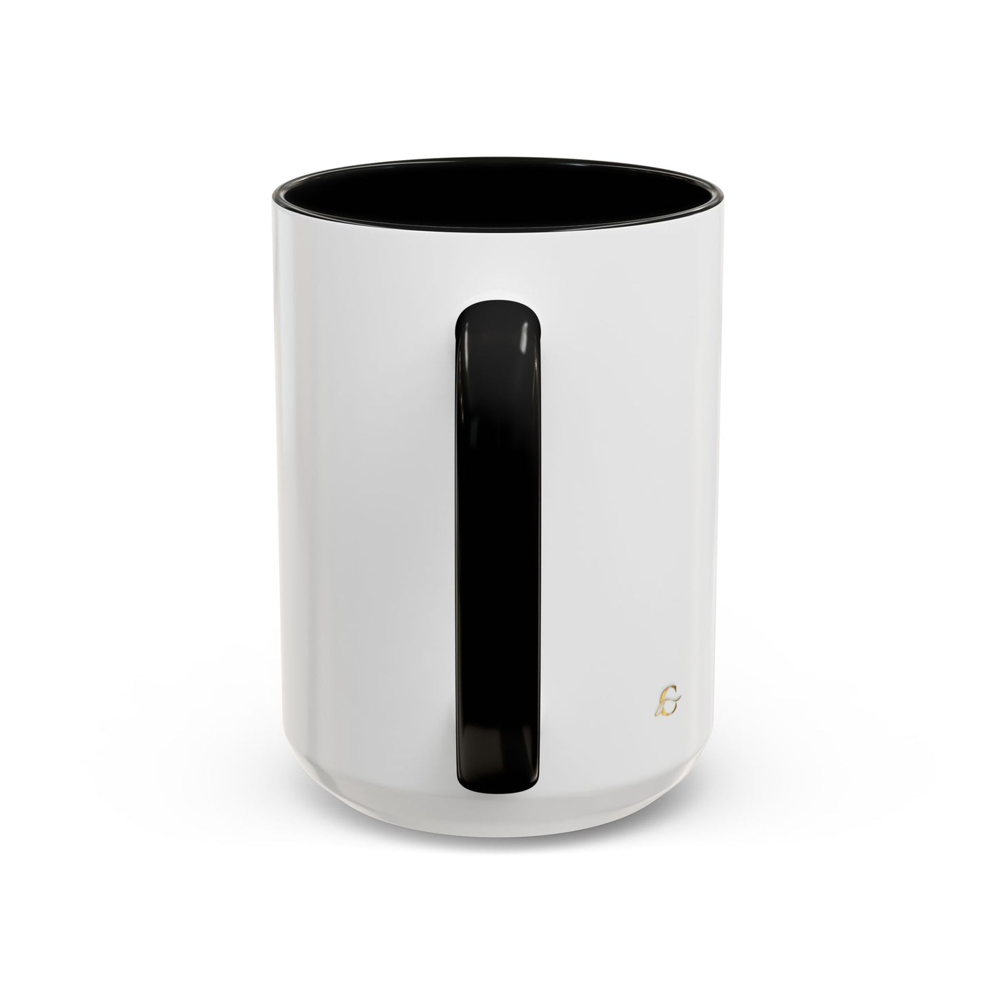 Cladeluxe Logo Accent Coffee Mug – Gold Monogram 11/15oz