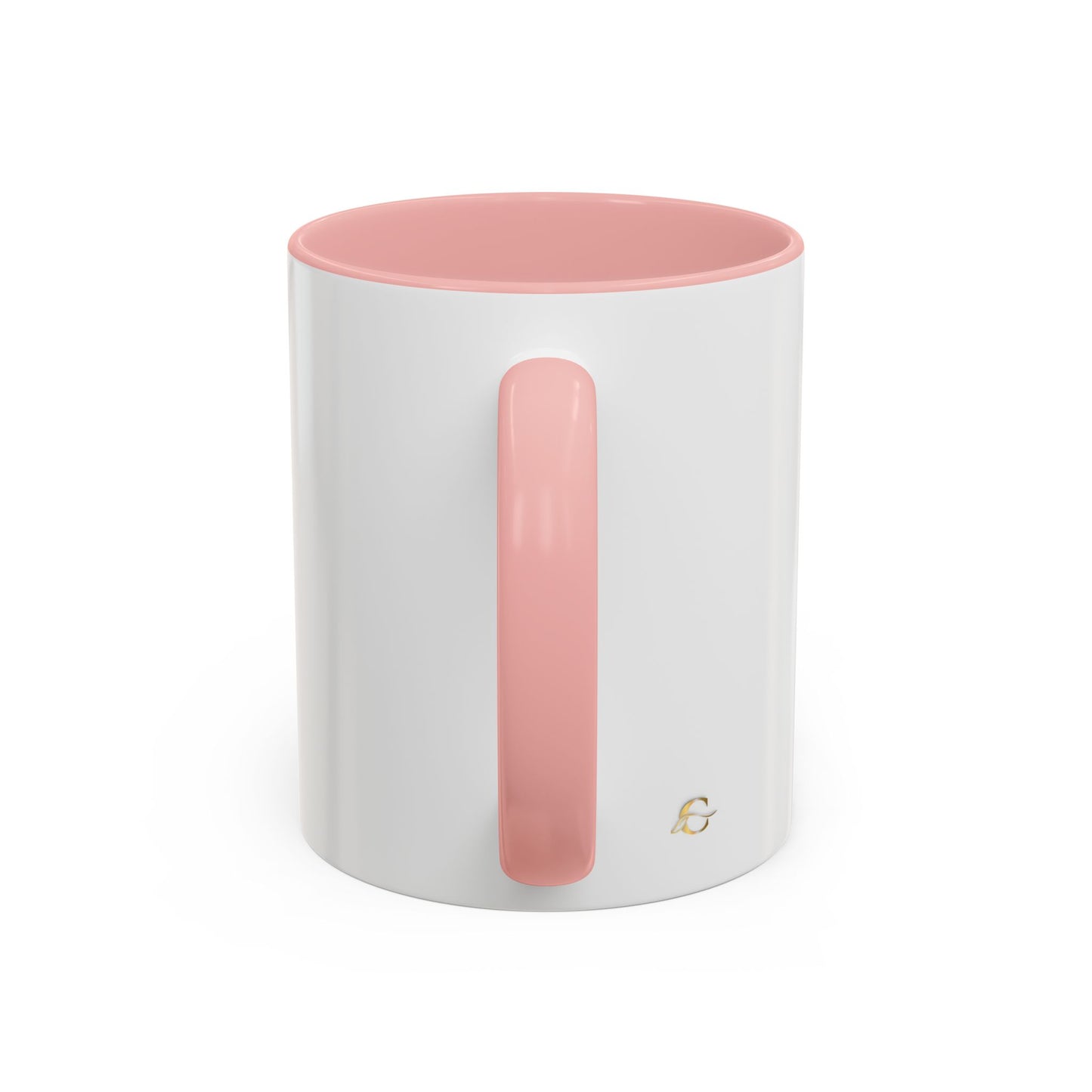 Cladeluxe Logo Accent Coffee Mug – Gold Monogram 11/15oz