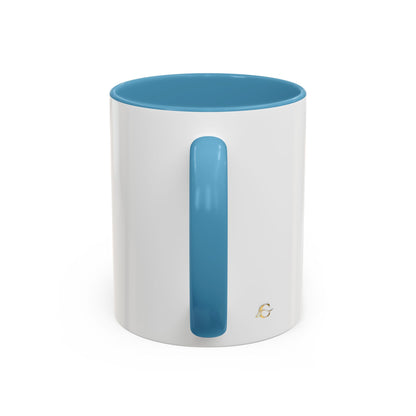 Cladeluxe Logo Accent Coffee Mug – Gold Monogram 11/15oz