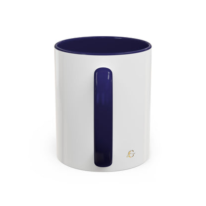 Cladeluxe Logo Accent Coffee Mug – Gold Monogram 11/15oz