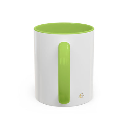 Cladeluxe Logo Accent Coffee Mug – Gold Monogram 11/15oz