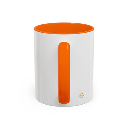 Cladeluxe Logo Accent Coffee Mug – Gold Monogram 11/15oz